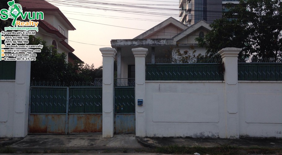 វីឡាជួលស្ថិតនៅ សង្កាត់បឹងកក់១ - Villa For Rent In Sangkat Beung Kork1