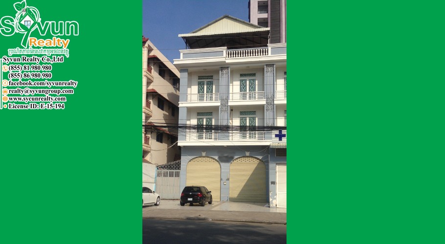 ផ្ទះល្វែងជួលស្ថិតនៅ សង្កាត់បឹងកក់២ - Flat For Rent In Sangkat​ Beung Kork2