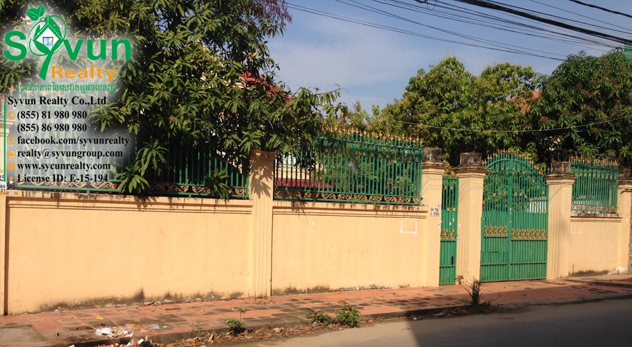 វីឡាជួលស្ថិតនៅ សង្កាត់បឹងកក់២ - Villa For Rent In Sangkat Beung Kork2