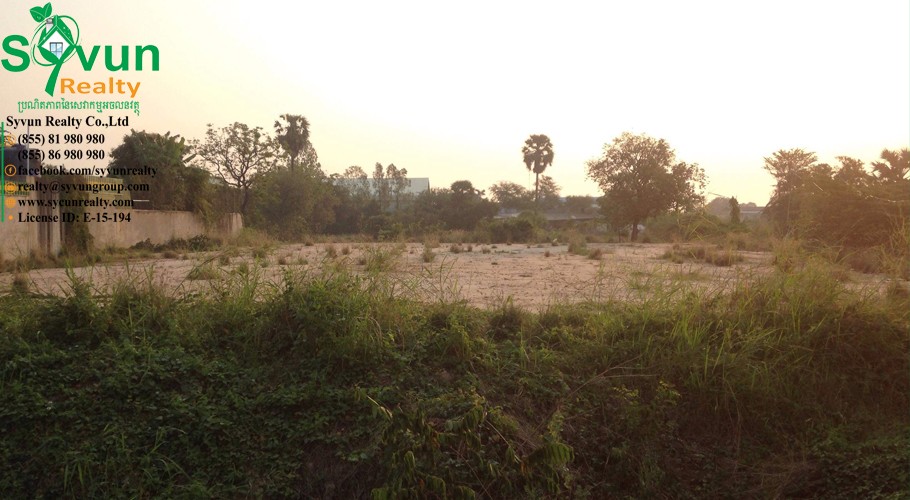 ដីលក់ស្ថិតនៅ សង្កាត់ជើងឯក - Land For Sale In Sangkat Cherng Ek